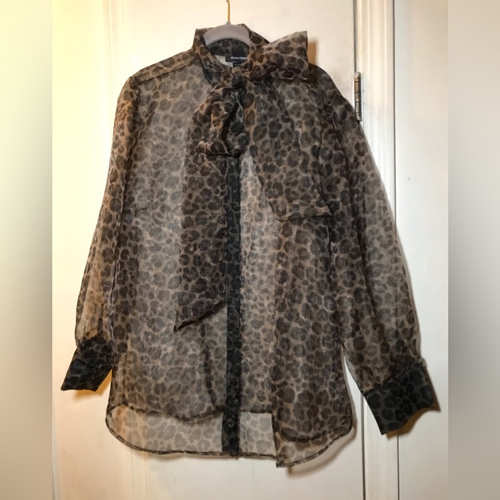 NWT ORGANZA BLOUSE